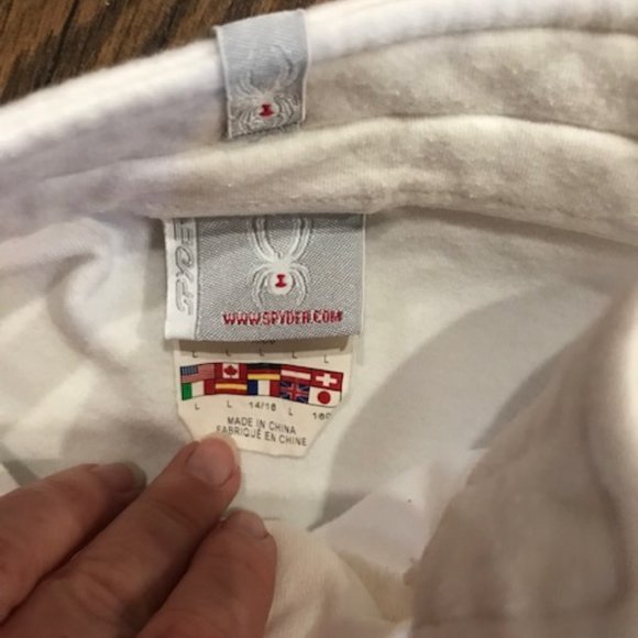 Spyder Thermal Pullover with Zipper Mock Turtleneck - Picture 4 of 8